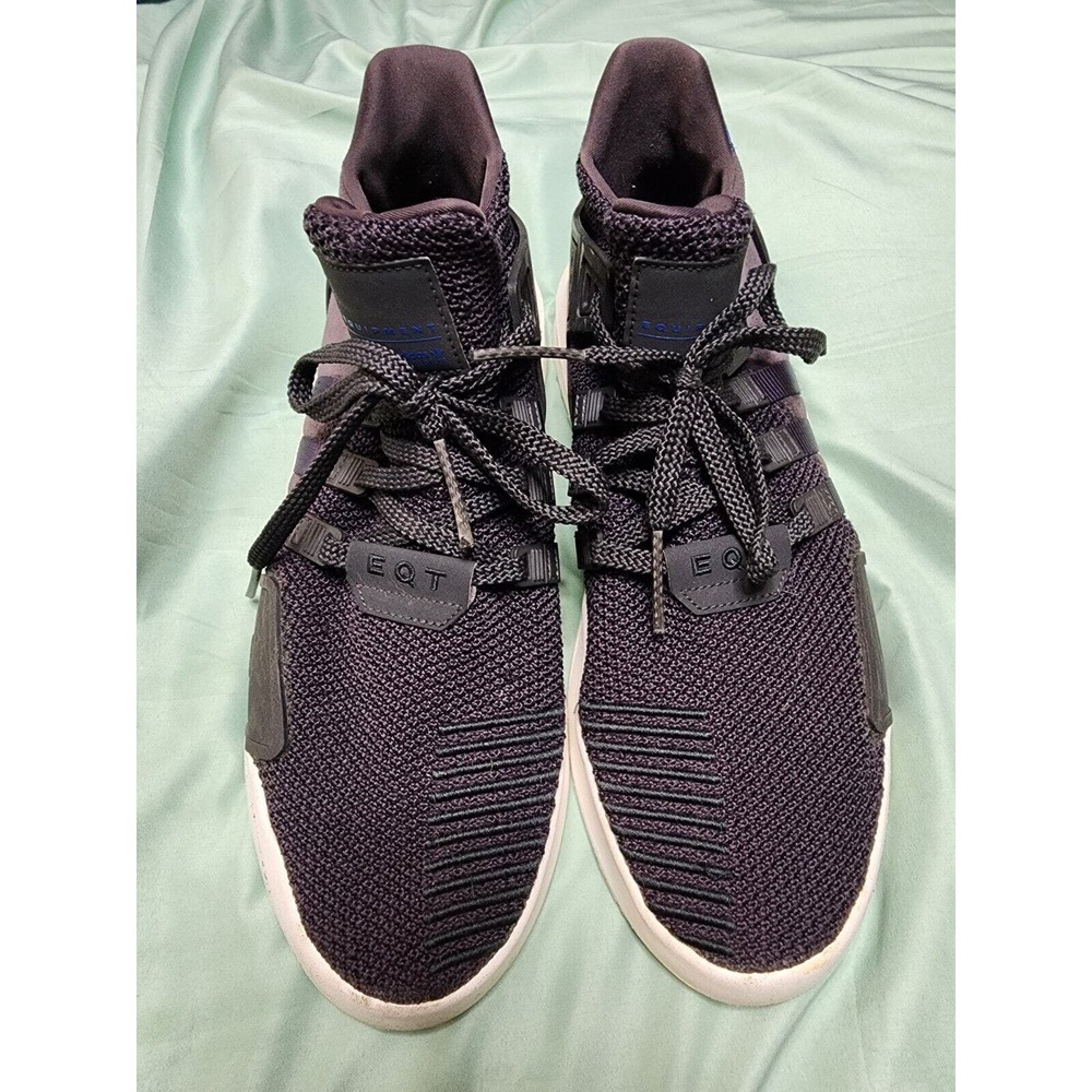Adidas EQT ADV/91-18 Shoes Mens Size 13 Carbon Royal Black Athletic Sneakers